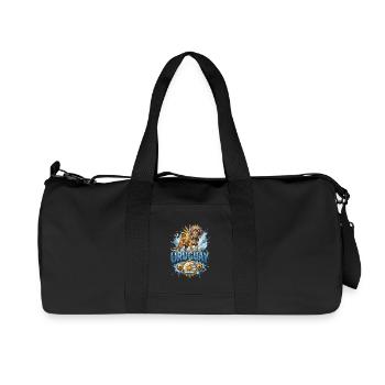 Uruguay - National Team T-shirt Template - Recycled Canvas Sports Bag by Stanley/Stella - black - Front