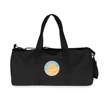 You Look Pretty Funny Complement Self Love Logo - Recycled Canvas Sports Bag by Stanley/Stella - black - Front