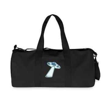 Ufo Alien Get In Loser Lustig Ufo Entführung Zitat - Recycelte Canvas-Sporttasche von Stanley/Stella - Schwarz - Vorne