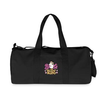 Bachelorette-Stamm Tee - Recycelte Canvas-Sporttasche von Stanley/Stella - Schwarz - Vorne