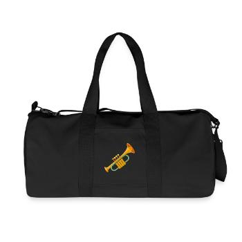 Trumpet - Recycled Canvas Sports Bag by Stanley/Stella - black - Front
