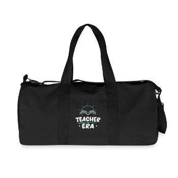 Teacher Era | Teaching Life Shirt - Recycled Canvas Sports Bag by Stanley/Stella - black - Front