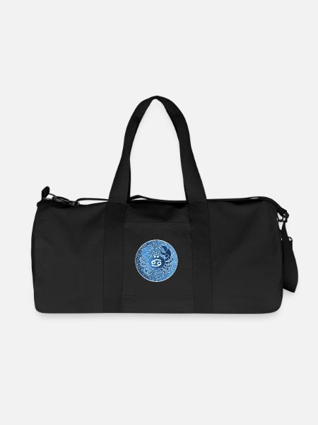 Astrological sign: cancer - Recycled Canvas Sports Bag by Stanley/Stella - black