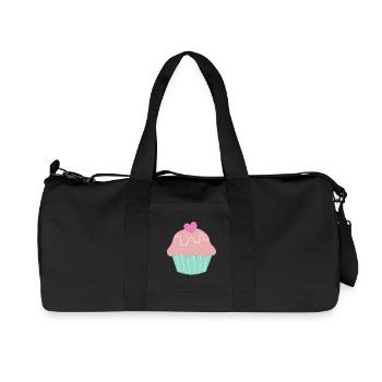 cuisine cuisine gâteau cupcake cadeau mère - Sac de sport en toile recyclée Stanley/Stella - noir - Devant