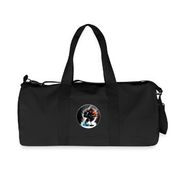 Ice hockey - Recycled Canvas Sports Bag by Stanley/Stella - black - Front