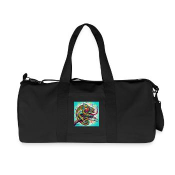 Chameleon - Recycled Canvas Sports Bag by Stanley/Stella - black - Front