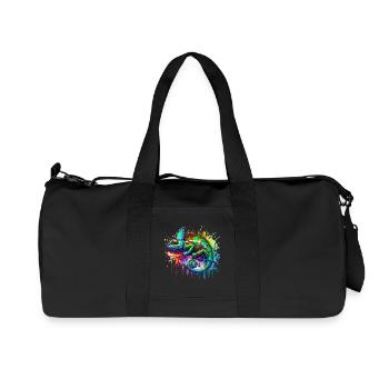 Chameleon - Recycled Canvas Sports Bag by Stanley/Stella - black - Front