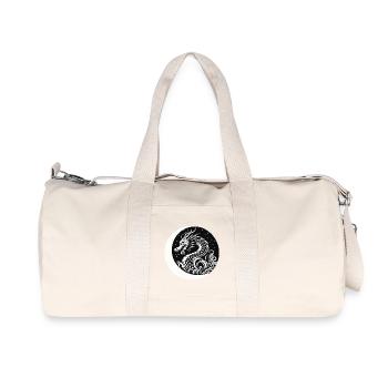 Dragon chinois - Sac de sport en toile recyclée Stanley/Stella - blanc naturel - Devant