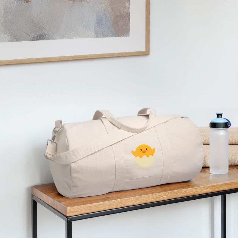 Easter Chick in Egg Recycled Canvas Sports Bag by Stanley/Stella