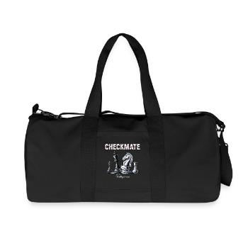 Strategic Chess Victory Design - Recycled Canvas Sports Bag by Stanley/Stella - black - Front