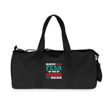 N’ayez crainte, le Schnorrern est là Tenue - Sac de sport en toile recyclée Stanley/Stella - noir - Devant