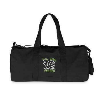 Langsam muss weitergehen - Recycelte Canvas-Sporttasche von Stanley/Stella - Schwarz - Vorne