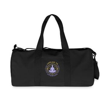 Meditation Upgrade - Recycled Canvas Sports Bag by Stanley/Stella - black - Front