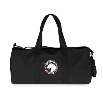 Licorne Heavy Metal - Einhorn Rock - Sac de sport en toile recyclée Stanley/Stella - noir - Devant