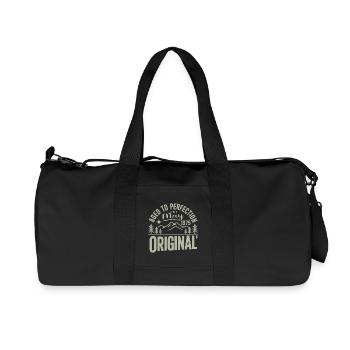 mai 1975 – Légende des sommets et montagnes - Sac de sport en toile recyclée Stanley/Stella - noir - Devant