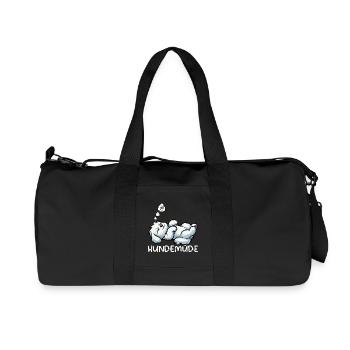 Dog-tired Maltese Maltese owner Maltese Keeper - Recycled Canvas Sports Bag by Stanley/Stella - black - Front