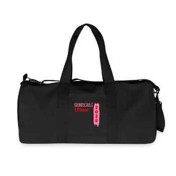 Grundschule 1. Klasse 2026 - Recycelte Canvas-Sporttasche von Stanley/Stella - Schwarz - Vorne