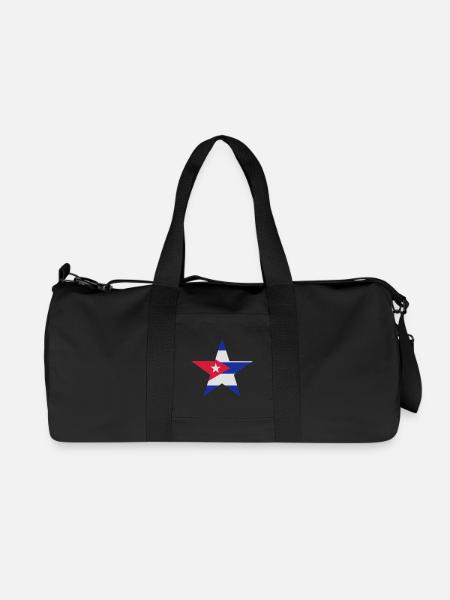 Étoile cubaine - Sac de sport en toile recyclée Stanley/Stella - noir