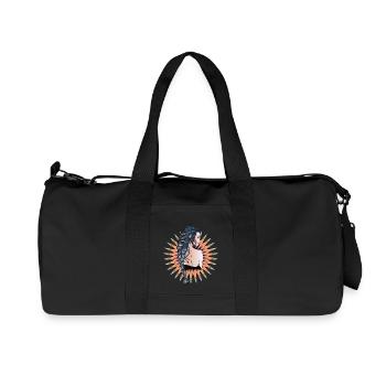 Sunshine - Recycled Canvas Sports Bag by Stanley/Stella - black - Front