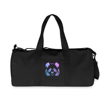 Panda Panda Bear - Recycled Canvas Sports Bag by Stanley/Stella - black - Front