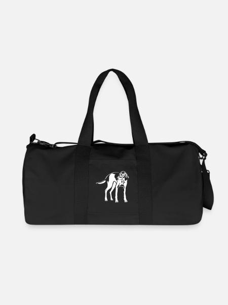 Grand tricolore anglo-français « Black Edition » - Sac de sport en toile recyclée Stanley/Stella - noir