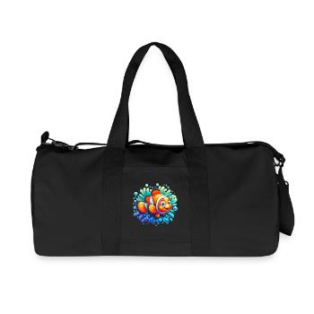 Clownfish - Recycled Canvas Sports Bag by Stanley/Stella - black - Front