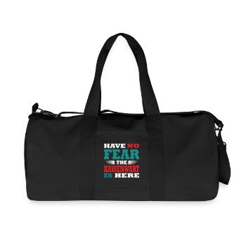 N’ayez crainte, le trésorier est là Tenue - Sac de sport en toile recyclée Stanley/Stella - noir - Devant