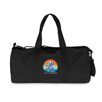 Hanukkah Hanukkah Hanukah Christmas - Recycled Canvas Sports Bag by Stanley/Stella - black - Front