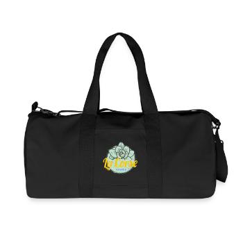 Korsika Vintage Sukkulente Frankreich Souvenir - Recycelte Canvas-Sporttasche von Stanley/Stella - Schwarz - Vorne