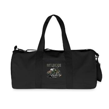 Mobylette East Legend - Sac de sport en toile recyclée Stanley/Stella - noir - Devant