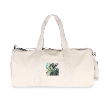 Avion - Sac de sport en toile recyclée Stanley/Stella - blanc naturel - Devant