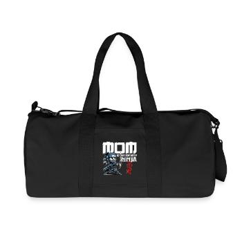Maman de l’anniversaire Ninja Anniversaire Drôle - Sac de sport en toile recyclée Stanley/Stella - noir - Devant