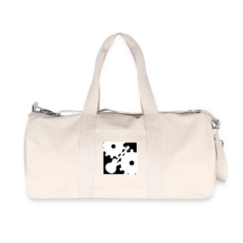Rock against the Machine - Recycelte Canvas-Sporttasche von Stanley/Stella - Naturweiß - Vorne