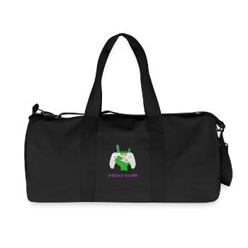 Untoter Gamer-Zombie-Humor - Recycelte Canvas-Sporttasche von Stanley/Stella - Schwarz - Vorne