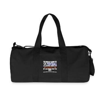 Les dieux VTT cadeau - Sac de sport en toile recyclée Stanley/Stella - noir - Devant