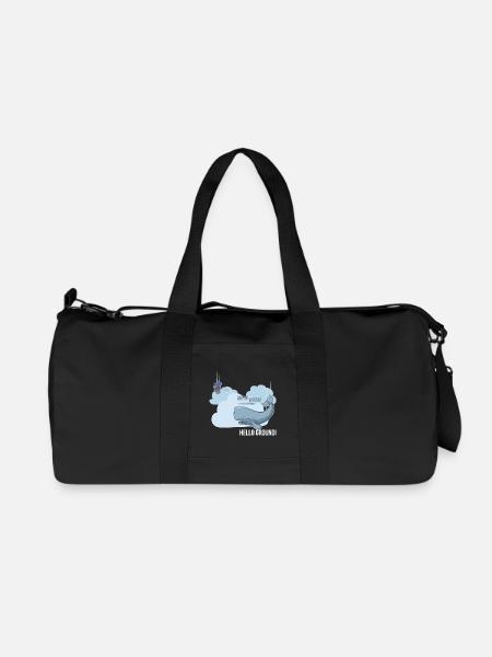 Whale & Petunia - Recycled Canvas Sports Bag by Stanley/Stella - black