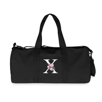 X - Recycelte Canvas-Sporttasche von Stanley/Stella - Schwarz - Vorne