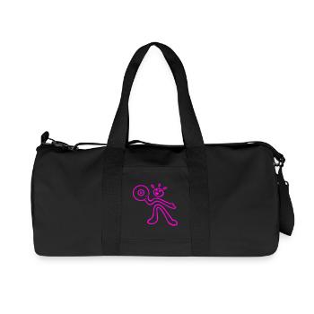 rave DJ - Recycled Canvas Sports Bag by Stanley/Stella - black - Front