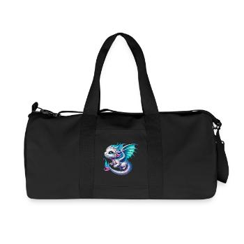 Dragon - Recycled Canvas Sports Bag by Stanley/Stella - black - Front