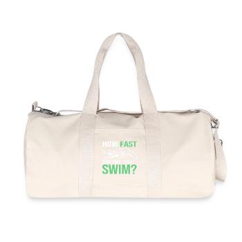 Chasse au crocodile Chasse au chasseur - Sac de sport en toile recyclée Stanley/Stella - blanc naturel - Devant
