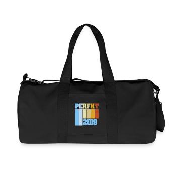 Unique 2019 - Recycled Canvas Sports Bag by Stanley/Stella - black - Front