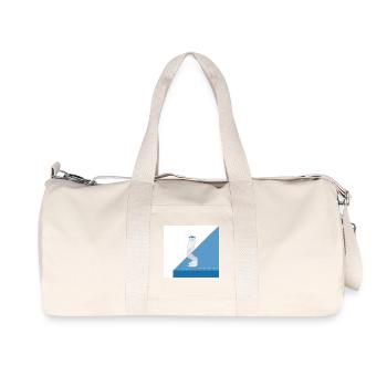 Lait à la limite – Moment de biberon amusant - Sac de sport en toile recyclée Stanley/Stella - blanc naturel - Devant