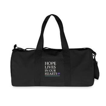Suicide Loss Remembrance Walk Suicide - Recycled Canvas Sports Bag by Stanley/Stella - black - Front