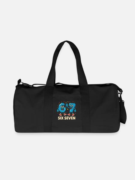 67 Six Seven 6-7 - Recycelte Canvas-Sporttasche von Stanley/Stella - Schwarz