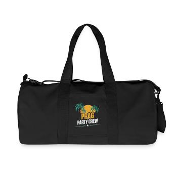 Équipe de la fête de Prague - Sac de sport en toile recyclée Stanley/Stella - noir - Devant