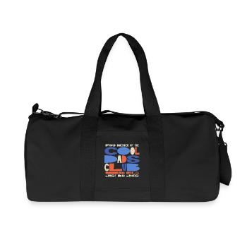 Club des papas cool - Cadeau de la fête des pères des papas - Sac de sport en toile recyclée Stanley/Stella - noir - Devant