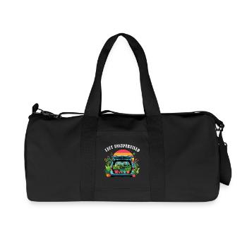 Funny gardening fun mothers - Recycled Canvas Sports Bag by Stanley/Stella - black - Front