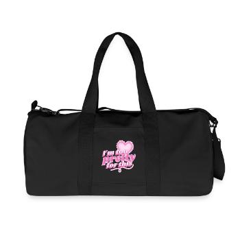 Pretty Ladies - Sac de sport en toile recyclée Stanley/Stella - noir - Devant