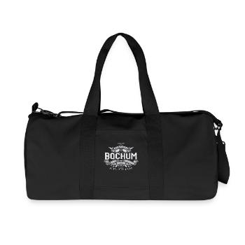 Premium Quality Bochum w/g - Recycelte Canvas-Sporttasche von Stanley/Stella - Schwarz - Vorne