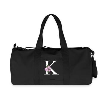 K - Recycelte Canvas-Sporttasche von Stanley/Stella - Schwarz - Vorne
